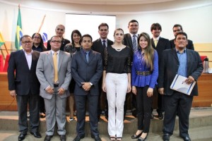 Presidente Andrey Cavalcante esteve presente à primeira sessão do ano do TDP