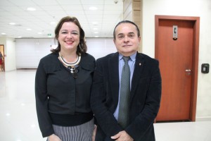 Juízes suplentes, Andréia Cristina e Francisco Coelho