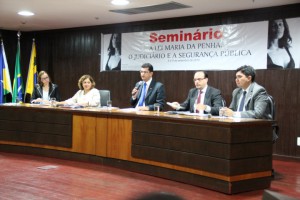 O seminário visa capacitar os operadores da Lei Maria da Penha, para a implantação de serviços especializados de atendimento 