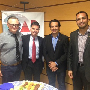 Mark Neeleman, Andrey Cavalcante, Fawez Holanda e Rodrigo Paolilo