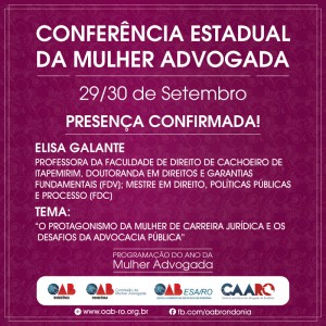 Conferência - Elisa Galante
