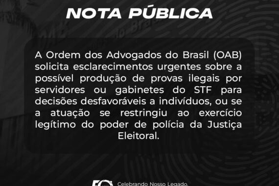 NOTA PÚBLICA