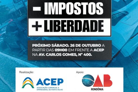 OAB-RO apoia adesivaço da ACEP em prol da liberdade econômica em Porto Velho