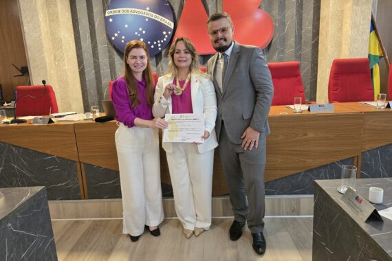 OAB-RO homenageia Carla Borges Moreira e Lia Torres com a medalha Maria José Urizzi