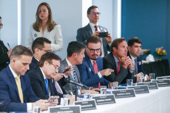 Márcio Nogueira defende sustentação oral em reunião com presidente do STF